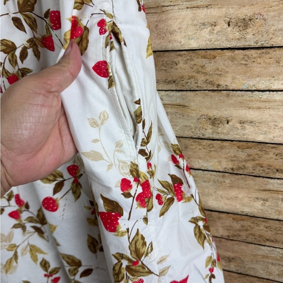 Super cute strawberry cottagecore dress small - Picture 6 of 8